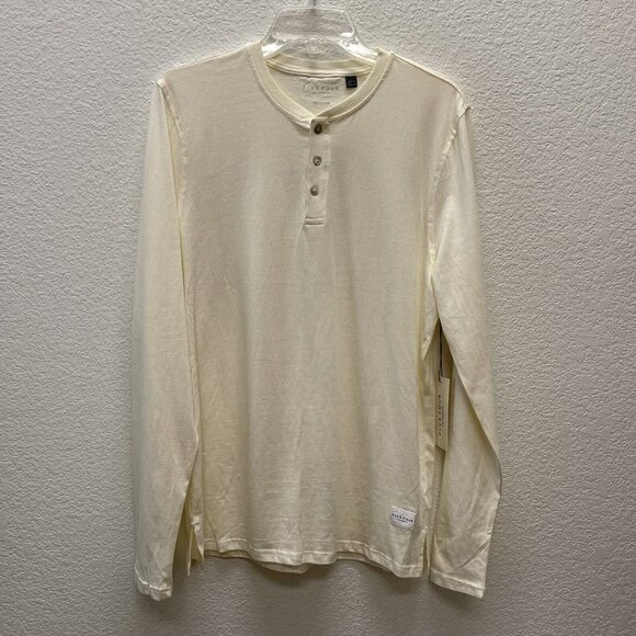 Five Four Club Knit T-Shirt Tee Fashion Street Active Plain NWT Long Sleeve - Picture 1 of 5